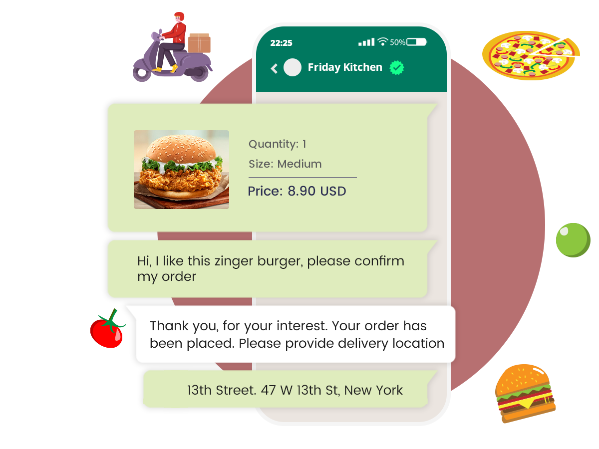Paiements via WhatsApp